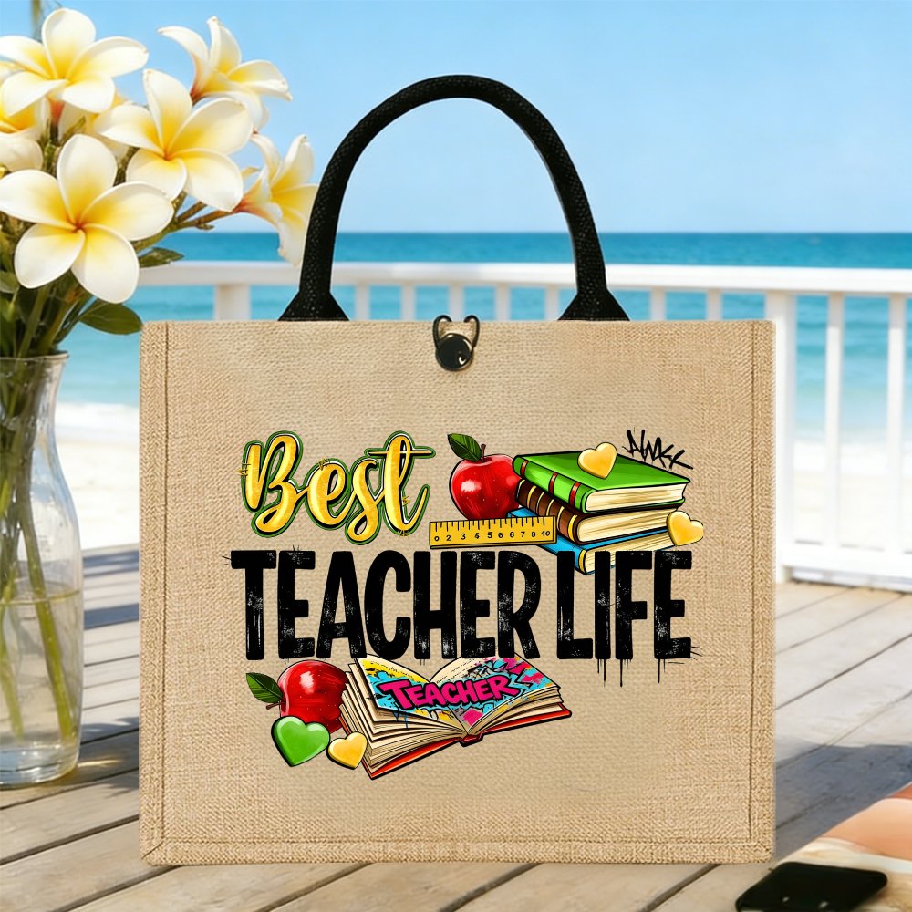 Women Bags Jute - 1pc Tote Bag Versatile Use Gift