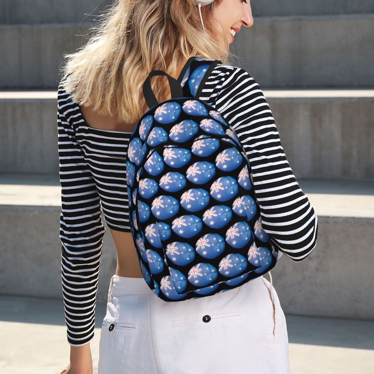 Women Bags In Australia - Australia Flag Crystal Ball Backpack Hot