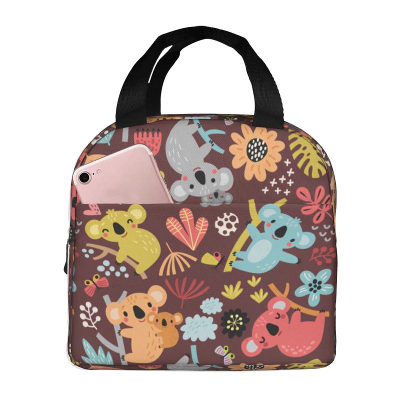 Women Bags In Australia - Custom Australia Bear Koala Thermal Insulated