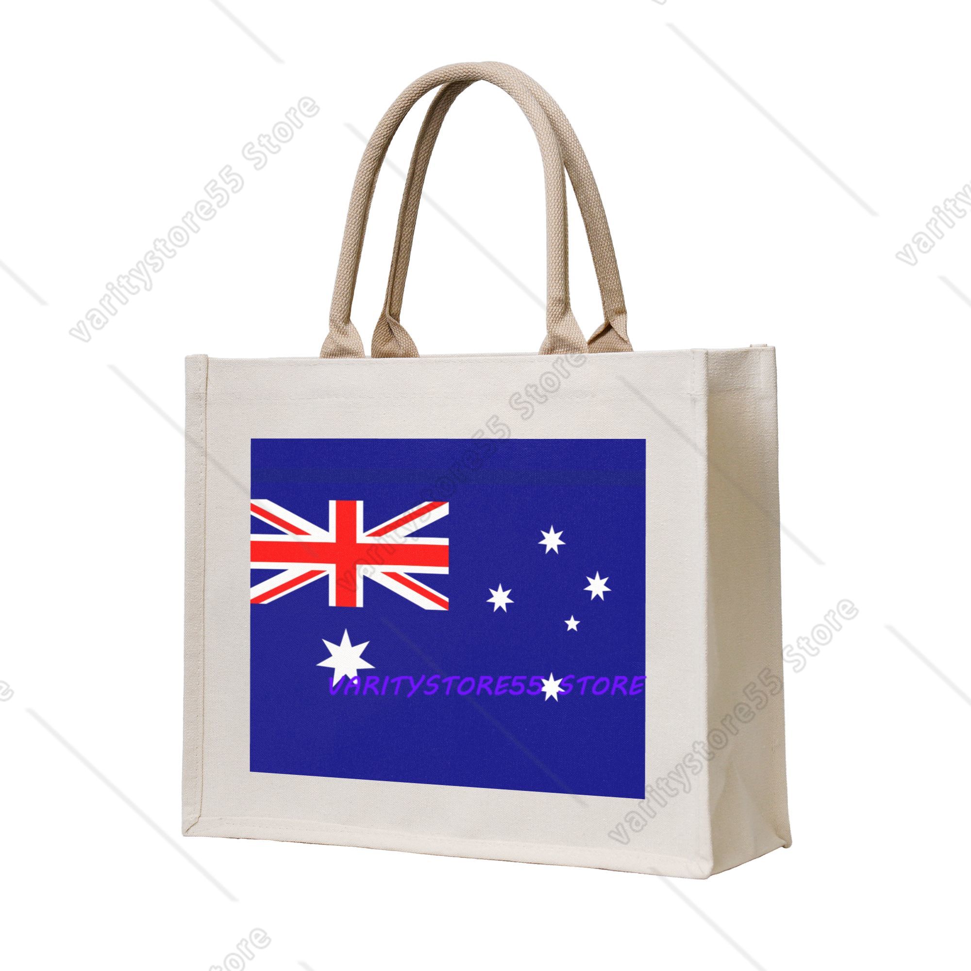 Women Bags In Australia - Australia Flag Grocery Tote Shopping Bags