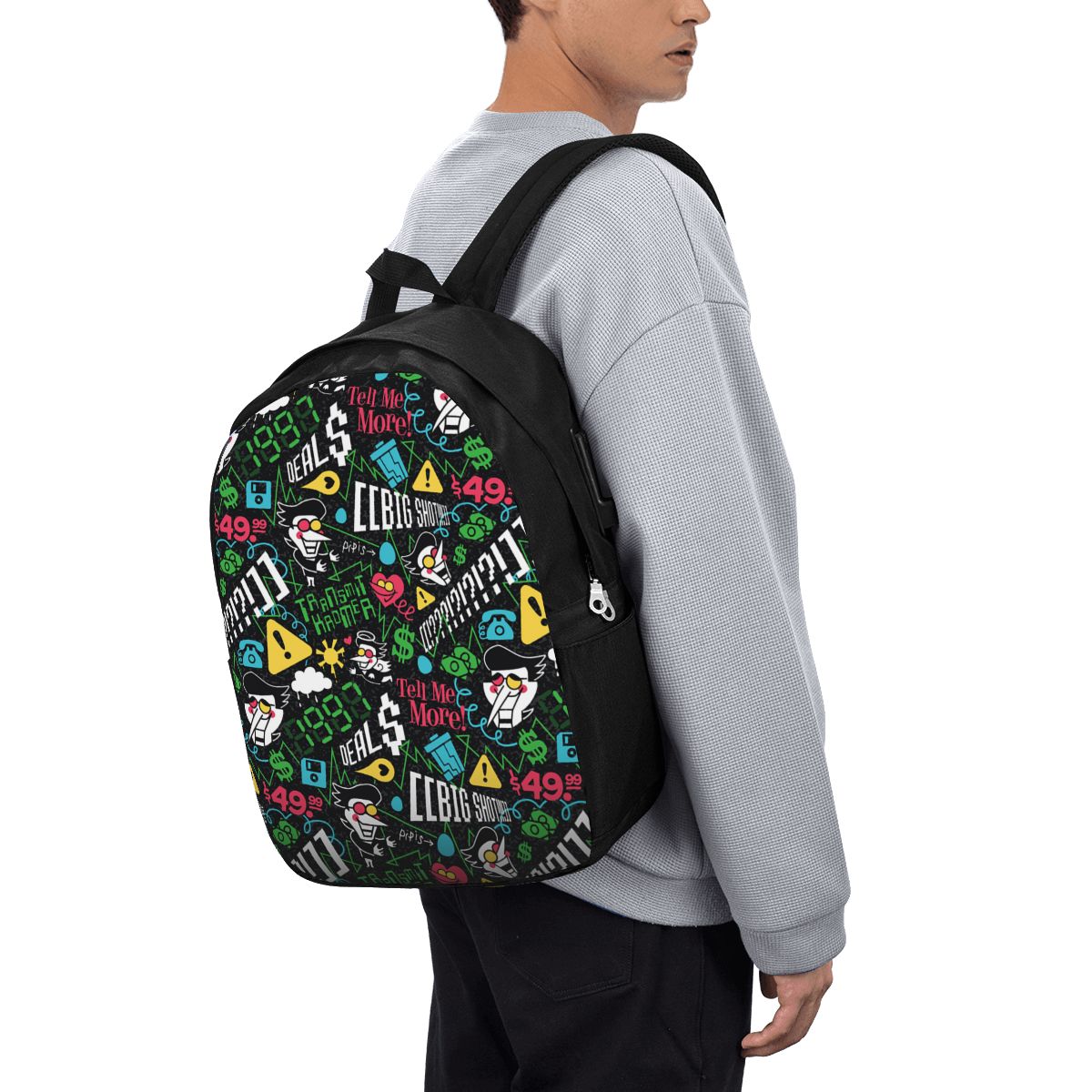 Deltarune SPAMTON G Backpack T - đánh giá và giá Women Bags College