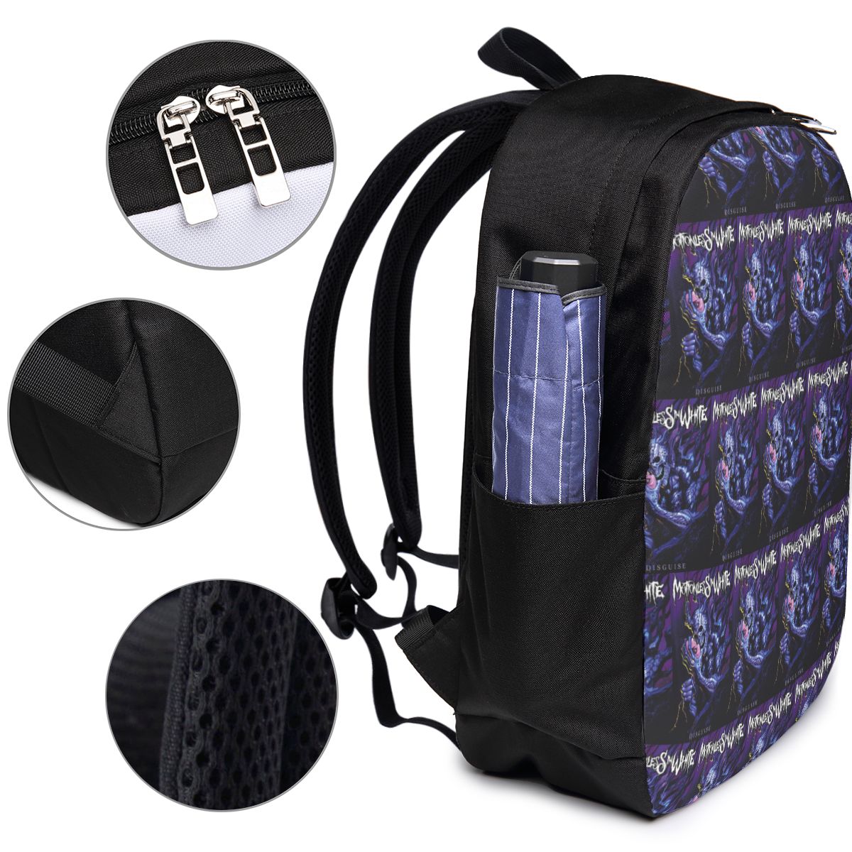 Motionless In White Backpack T - đánh giá và giá Women Bags College
