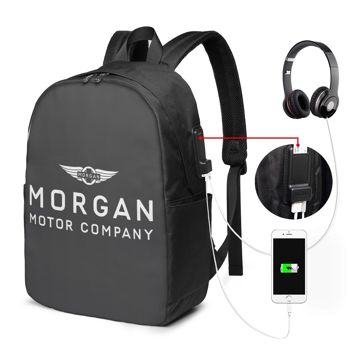 Morgan Motor Car Company Backp - đánh giá và giá Women Bags College