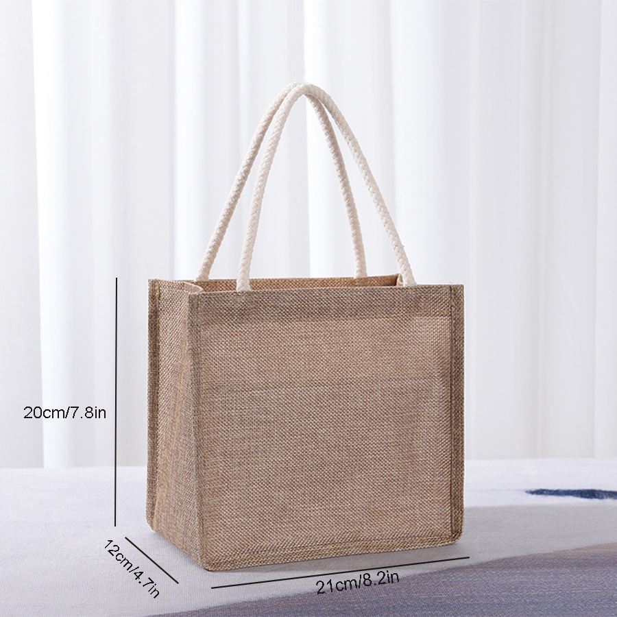 Cotton tote bag, large capacit - đánh giá và giá Women Bags Jute