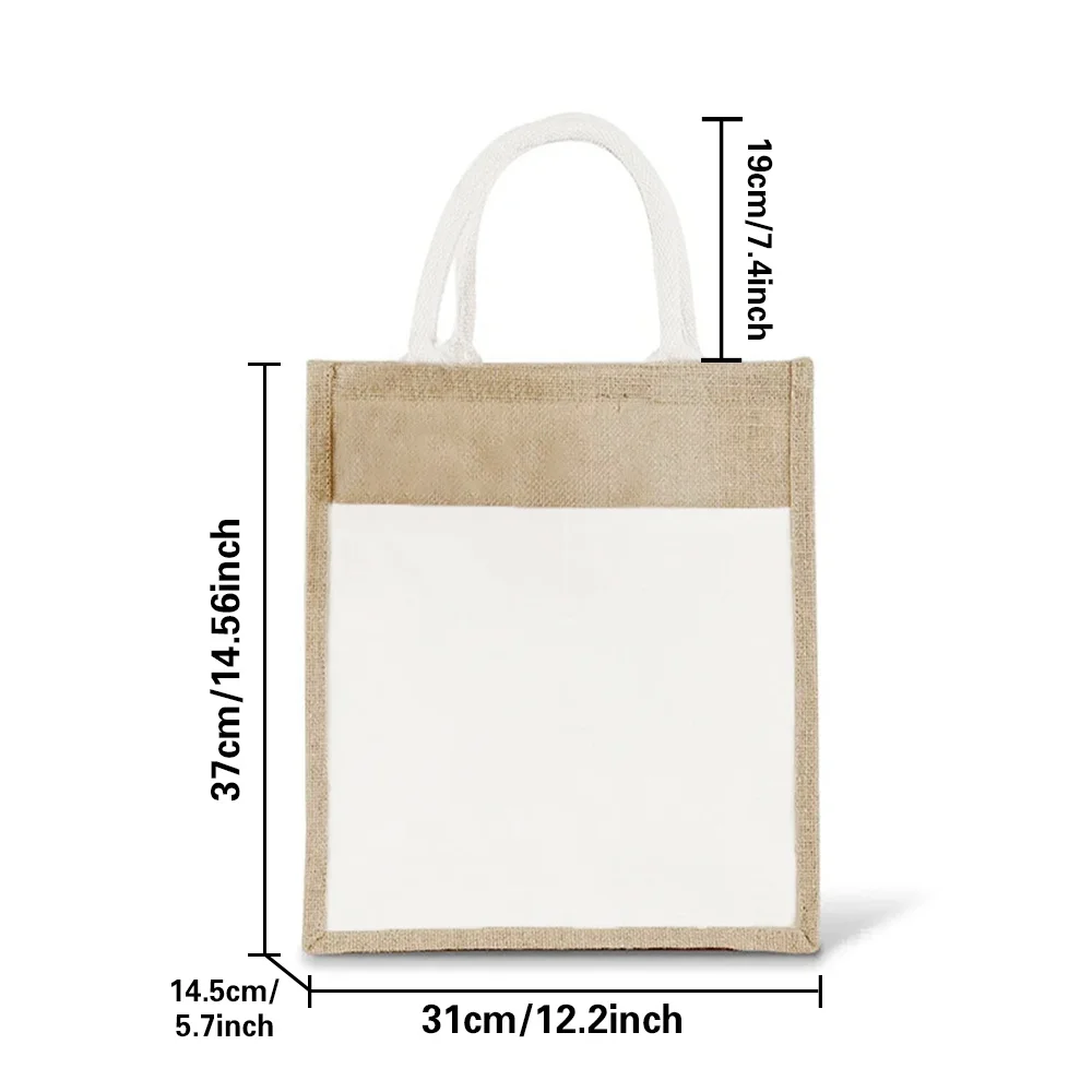 Burlap Jute Tote Bag Vintage R - đánh giá và giá Women Bags Jute