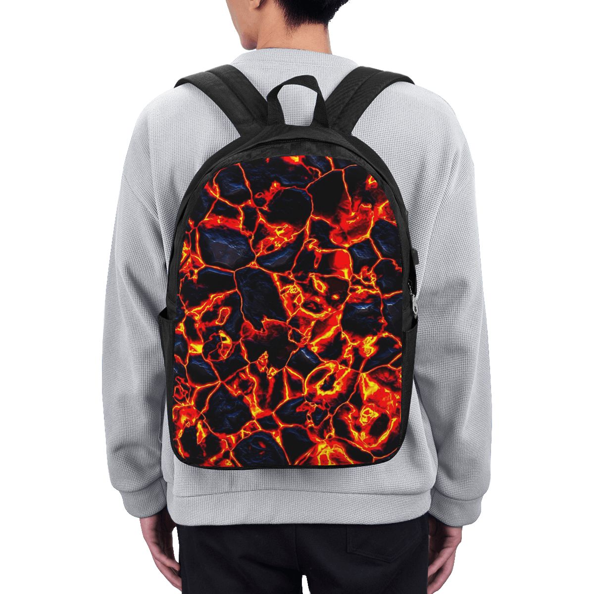 Magma Volcano Lava Fire Backpa - đánh giá và giá Women Bags College
