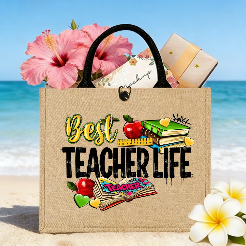 1pc Tote Bag Versatile Use Gif - đánh giá và giá Women Bags Jute
