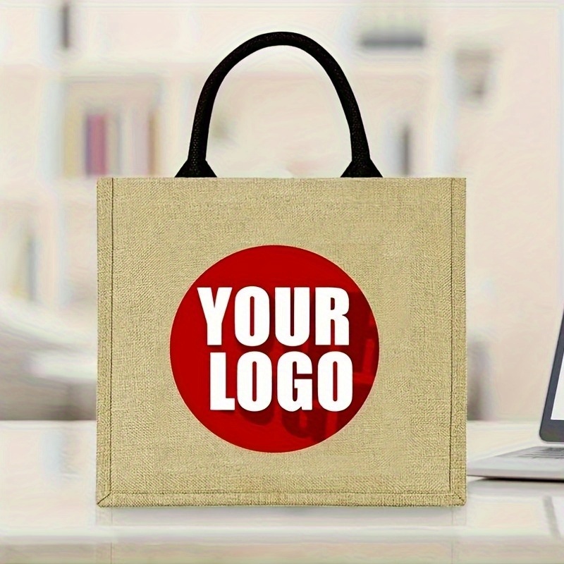 Custom Jute Tote Bag Personali - đánh giá và giá Women Bags Jute