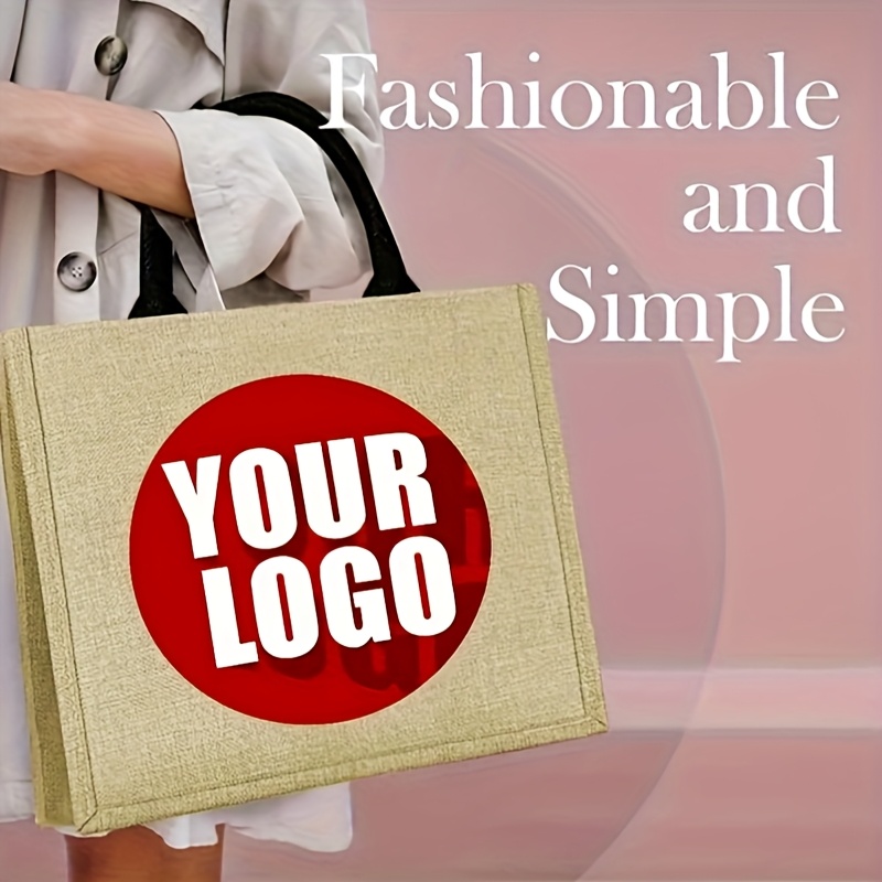 Custom Jute Tote Bag Personali - đánh giá và giá Women Bags Jute