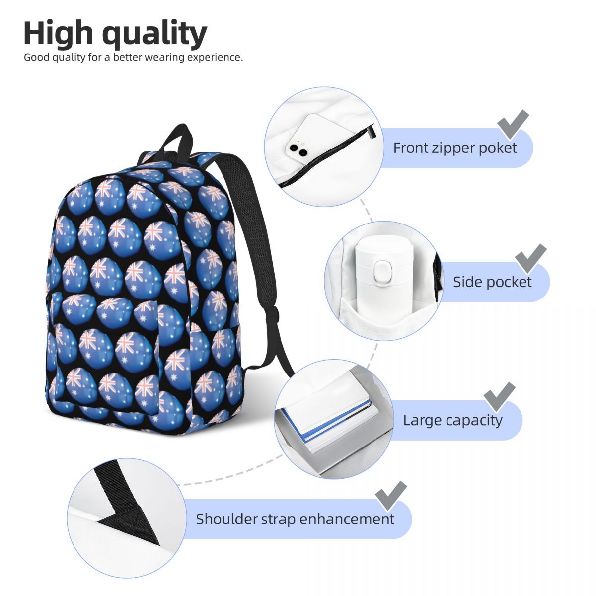 Australia Flag Crystal Ball Ba - đánh giá và giá Women Bags In Australia