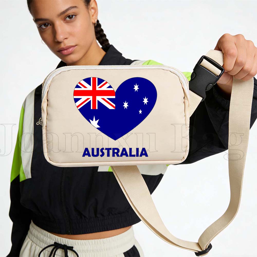 Australia Flag Fanny Pack Spor - đánh giá và giá Women Bags In Australia