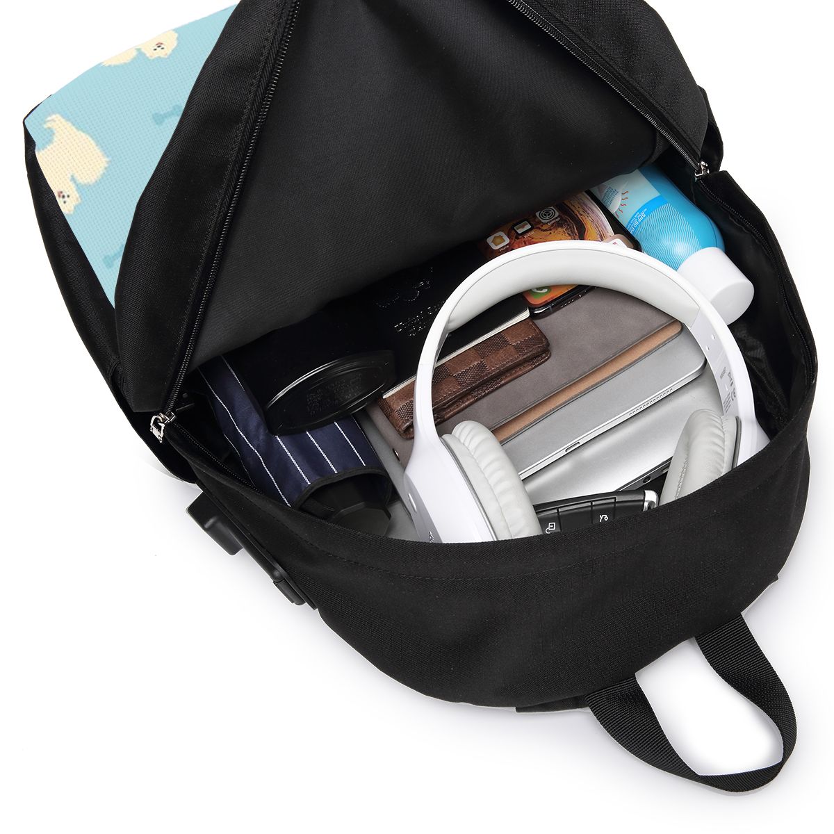 Samoyed Dog Backpack Travel No - đánh giá và giá Women Bags College