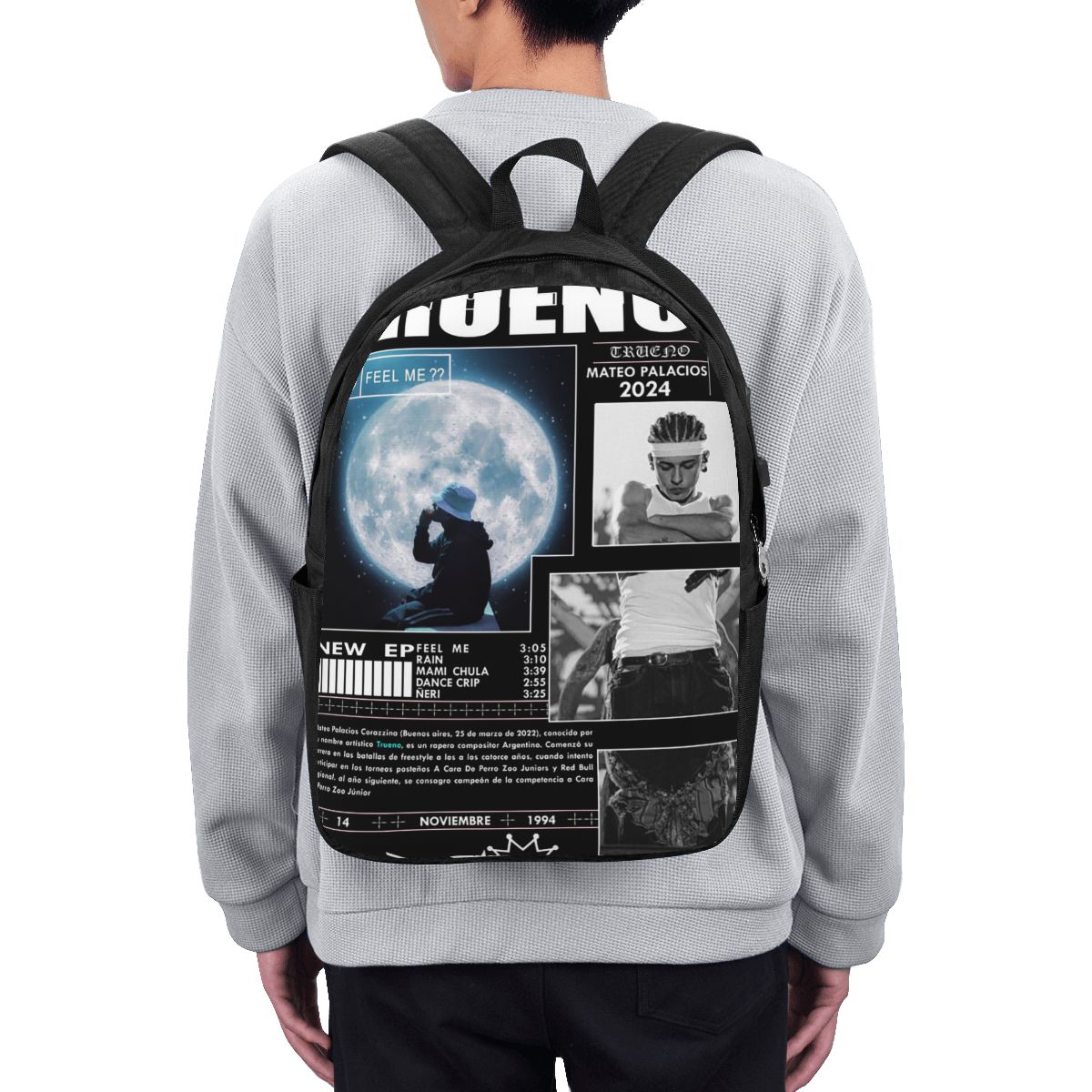 Funny Trueno Hip Hop Rapper Ba - đánh giá và giá Women Bags College