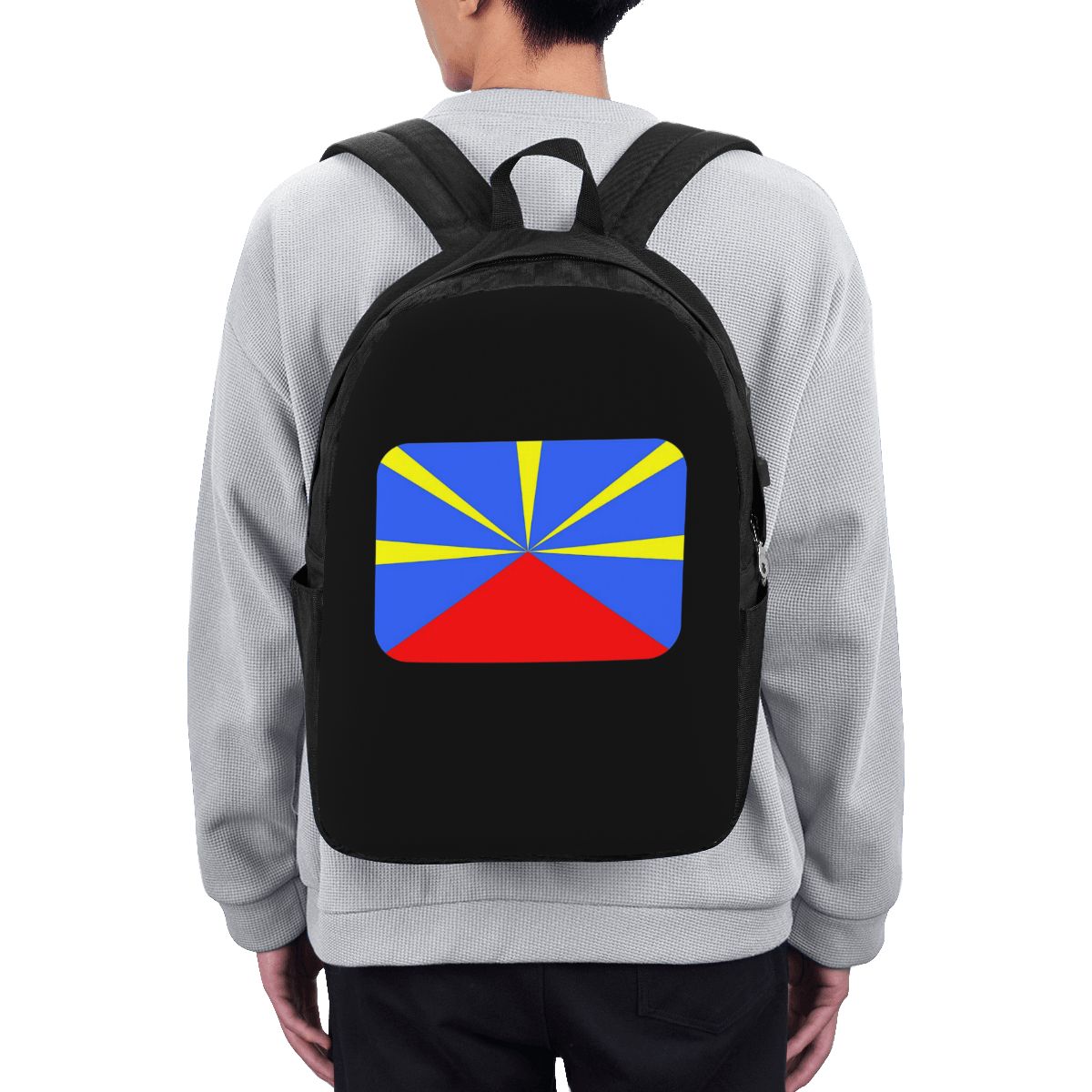 974 Reunion Island Flag Backpa - đánh giá và giá Women Bags College