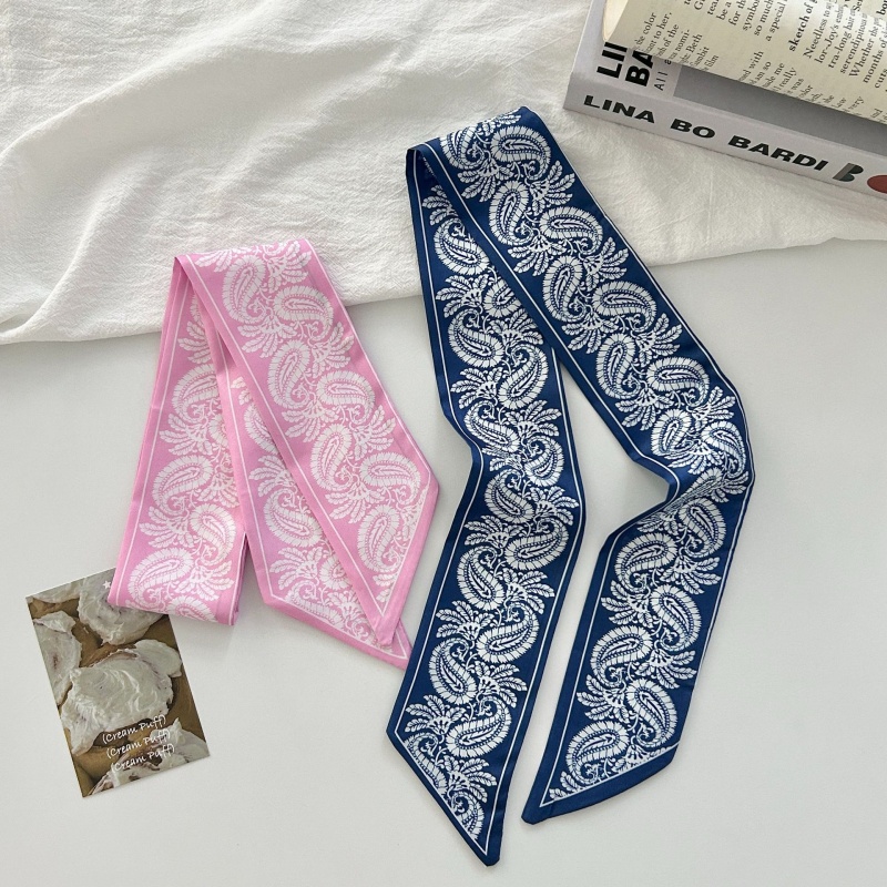 Paisley Print Satin Skinny Sca - đánh giá và giá Women Bags For Office Use