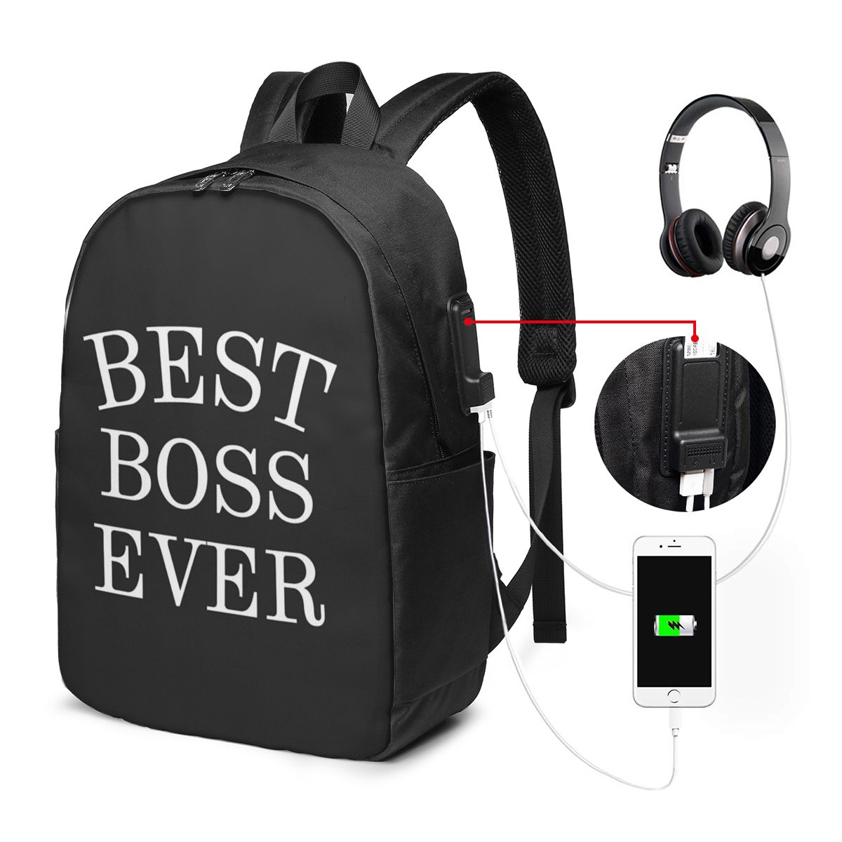 Lady Best Boss Ever Backpack T - đánh giá và giá Women Bags College