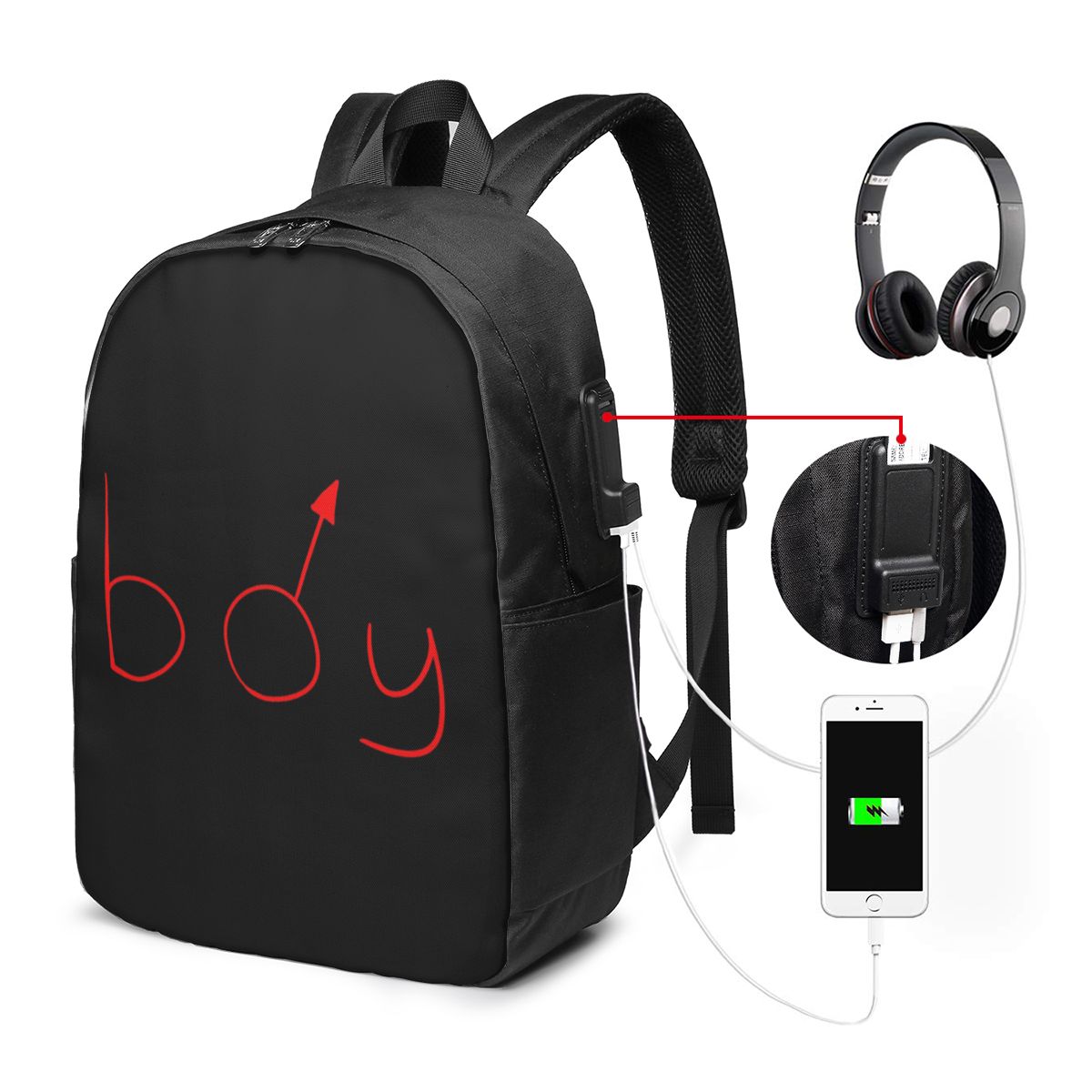 Boymoder Hat And Shirt Backpac - đánh giá và giá Women Bags College