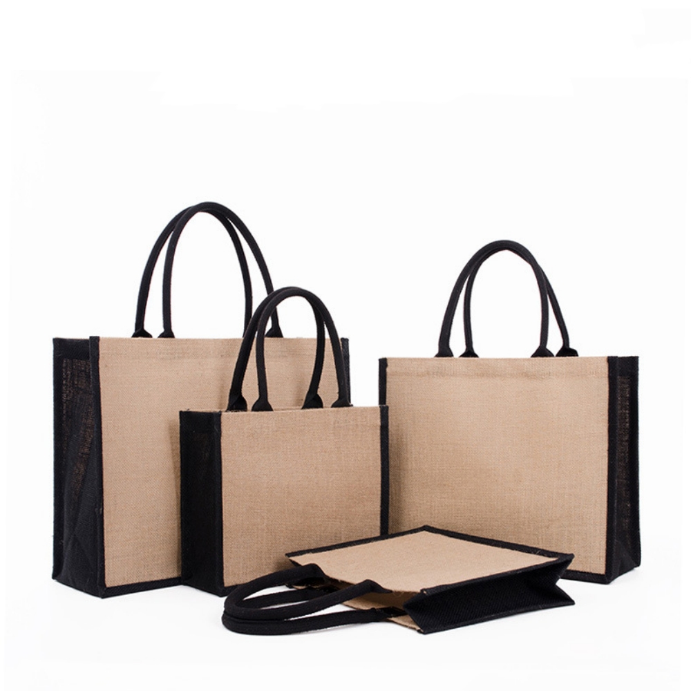 Burlap Jute Eco-friendly Shopp - đánh giá và giá Women Bags Jute